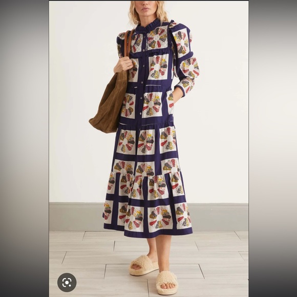 Sea New York Dresses & Skirts - Sea New York Multicolor Patchwork Dress NWT